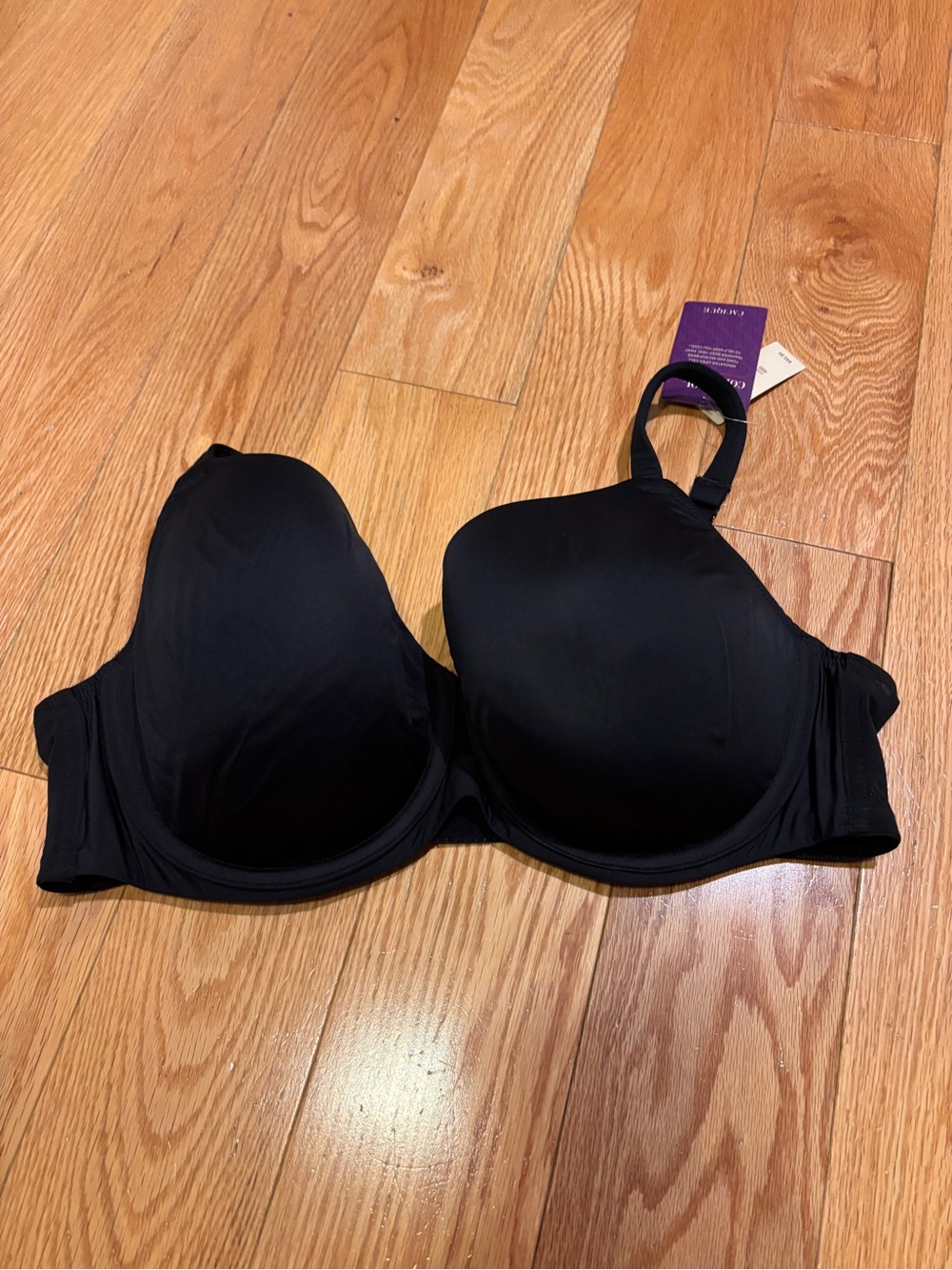 Cacique Black Smooth T-Shirt Bra